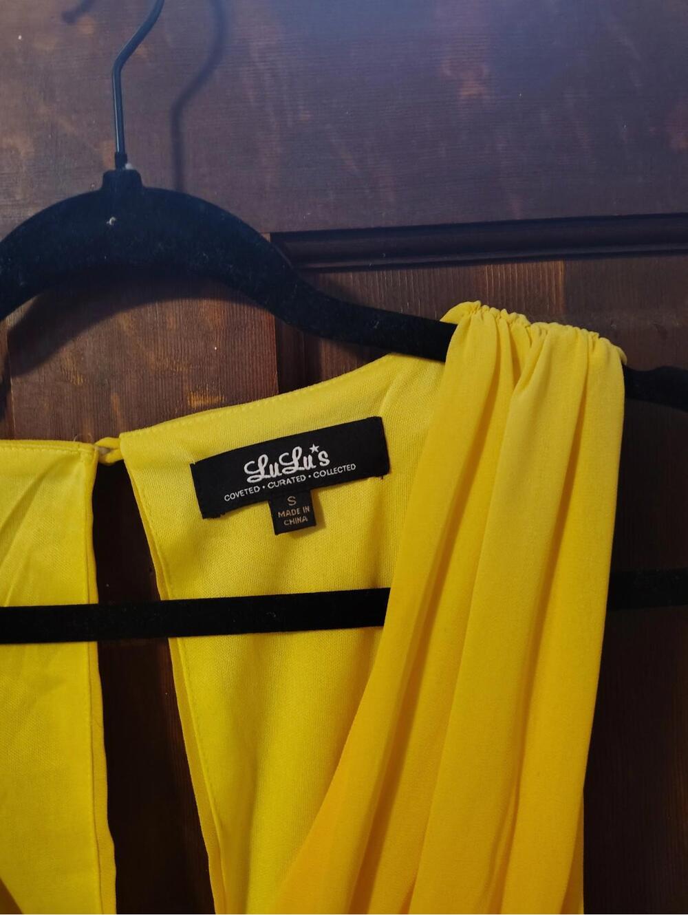 Lulus Deserved Adoration Yellow Dress - Picture 3 of 4